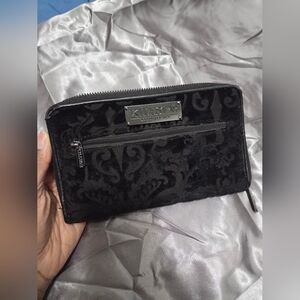 Killstar Black Velvet Wallet